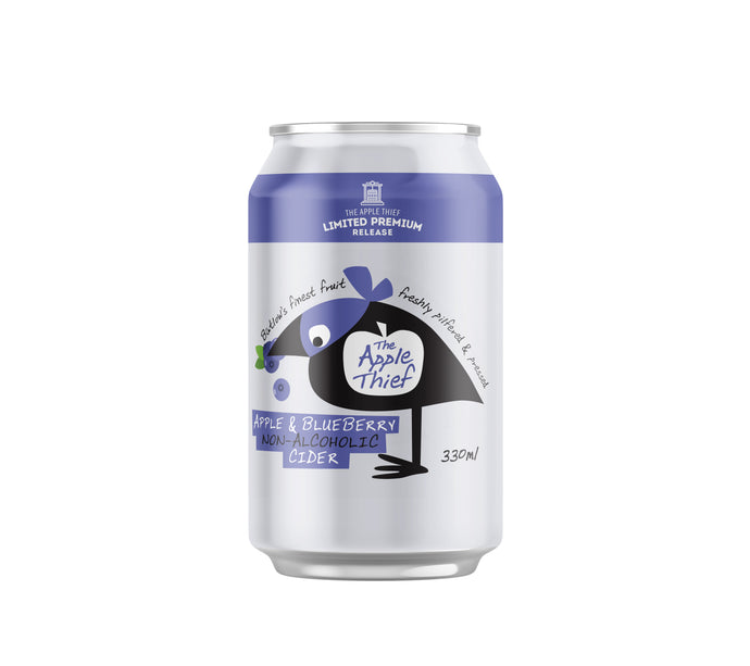 APPLE & BLUEBERRY NON-ALCOHOLIC CIDER