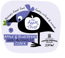 Load image into Gallery viewer, APPLE &amp; BLUEBERRY NON-ALCOHOLIC CIDER
